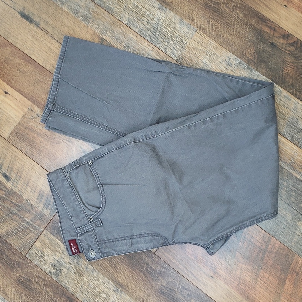 Covington Regular Fit Gray Jeans, Size 32x32